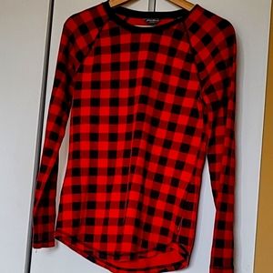 Women's Plaid Pajama Shirt